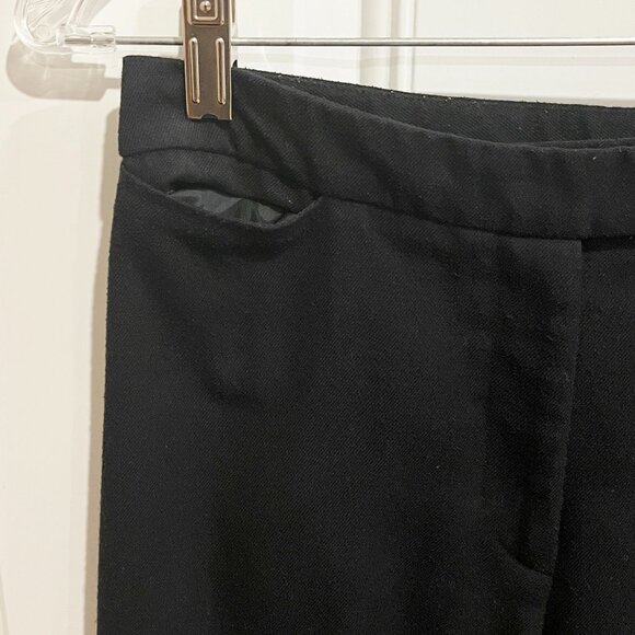 Cristopher& banks black dress pants size 6 short. - Picture 4 of 11